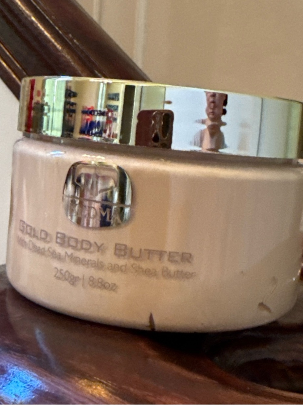 Kedma Gold Body Butter With Dead Sea Minerals & Shea Butter 8.8 oz. New